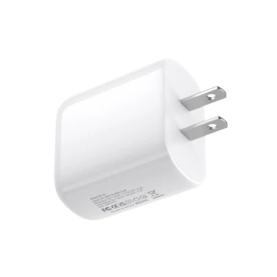 Carregador de celular rápido de 25 W de fábrica Carregador multiporta quente EUA Cabeça de carregamento padrão para tablets de celular